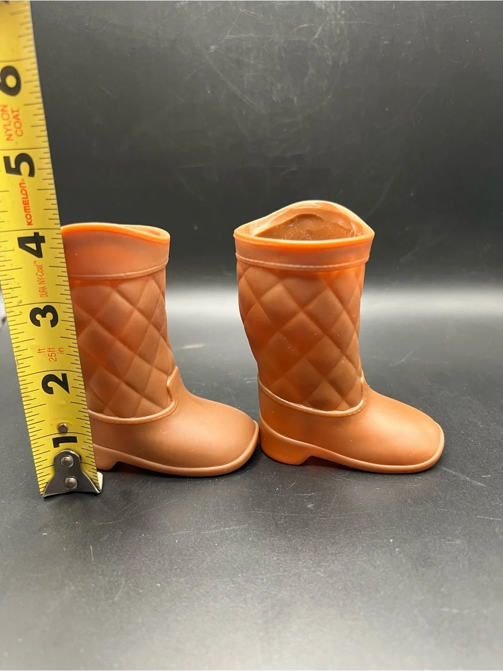 Battat Our Generation Doll Brown Cowgirl Cowboy Quilted Boots 18